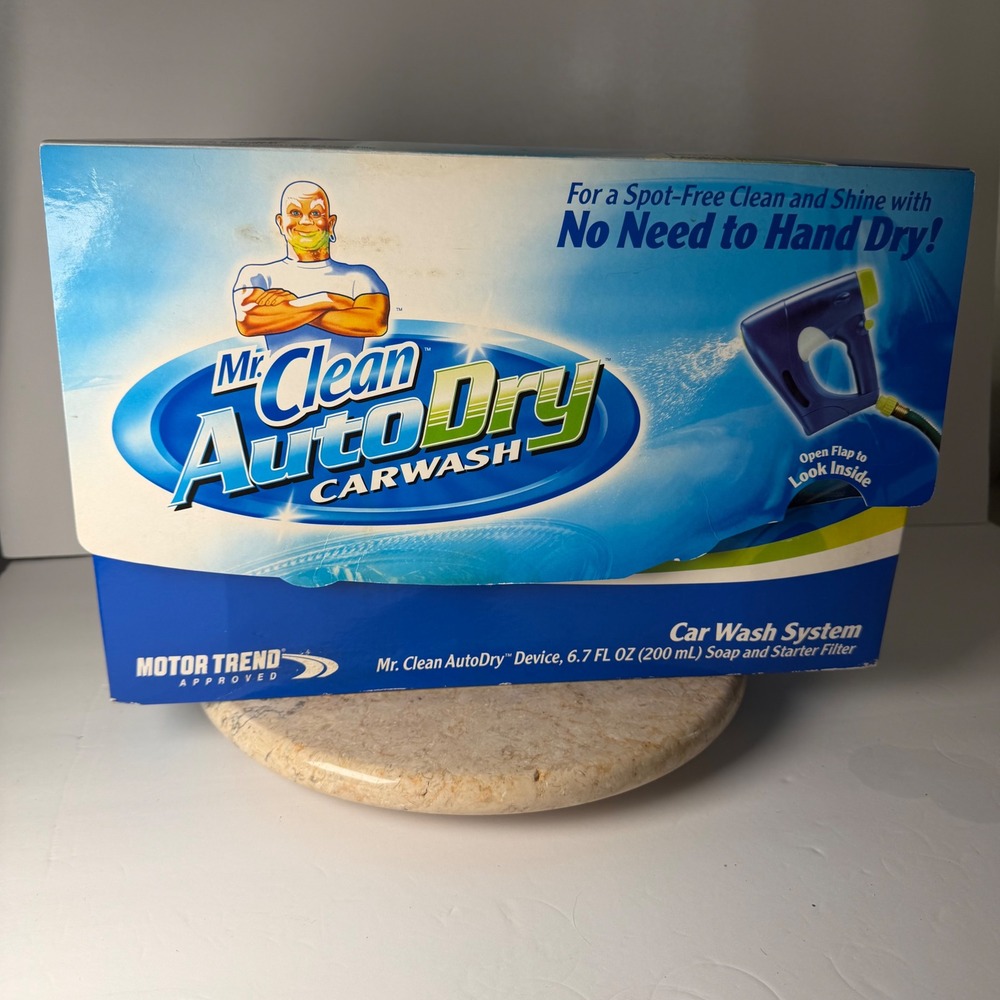 Mr. Clean AutoDry Carwash System Spot-Free Car Wash Starter Kit